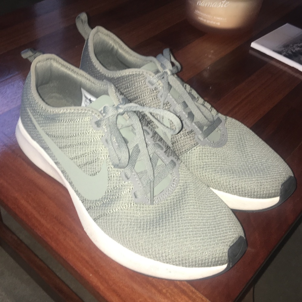 Green Nikes